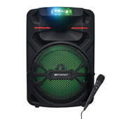 BEFREE SOUND Dual 8 in. Bluetooth Wireless Speaker with Reactive Lights  985114895M - The Home Depot