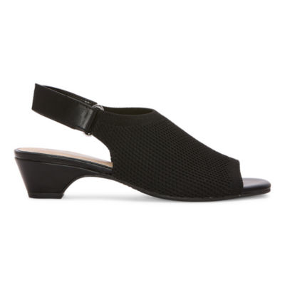 east 5th Julinow Womens Round Closed Toe Block Heel Pumps