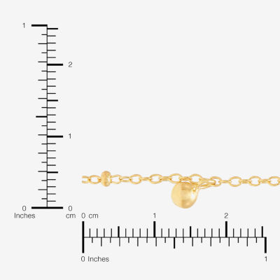 Womens 14K Gold Over Silver 2-pc. Necklace Set