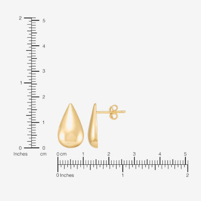 Silver Addiction Womens 14K Gold Over Silver 2 Pair Earring Set