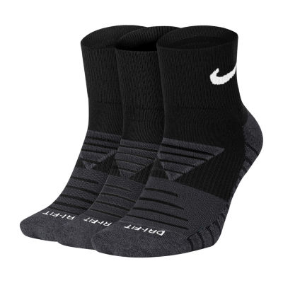 Nike Everyday Max Cushioned Unisex Adult Multi-Pack 3 Pair Quarter Ankle Socks