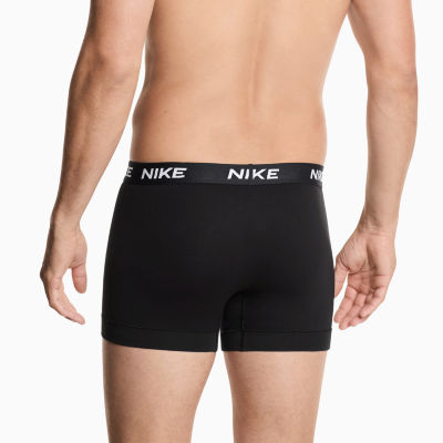 Nike All Day Cotton Stretch Mens 3 Pack Multi-Pack Fabric Trunks Ke1309-001