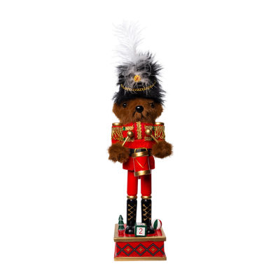 Kurt Adler 11" Teddy Bear Christmas Nutcracker