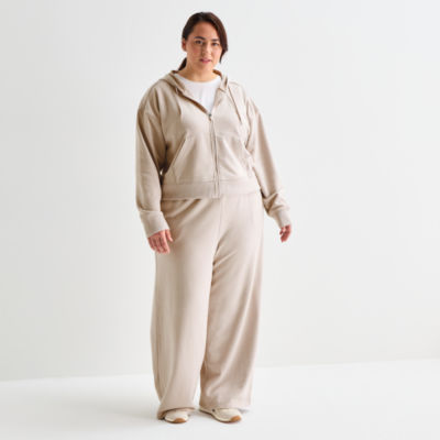 Xersion Womens Long Sleeve Zipper Active Hoodie