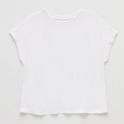 Xersion Little & Big Kid Girls Crew Neck Short Sleeve T-Shirt