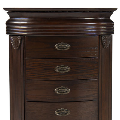 Powell Company Holly Espresso Jewelry Armoire