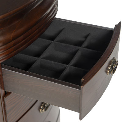 Powell Company Holly Espresso Jewelry Armoire