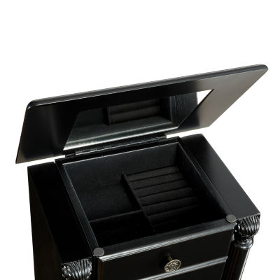Powell Company Kristen Black Jewelry Armoire