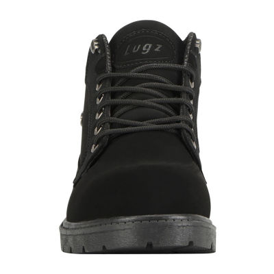 Lugz Mens Mantle Mid Block Heel Lace Up Boots