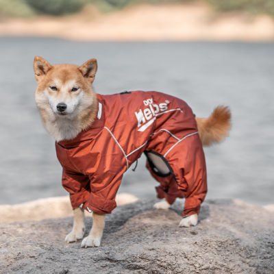 Dog Helios ® 'Hurricanine' Waterproof And Reflective Full Body Dog Coat Jacket W/ Heat Reflective Technology