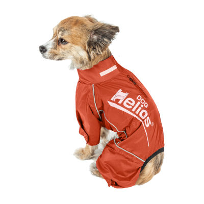 Dog Helios ® 'Hurricanine' Waterproof And Reflective Full Body Dog Coat Jacket W/ Heat Reflective Technology