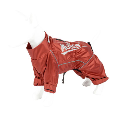 Dog Helios ® 'Hurricanine' Waterproof And Reflective Full Body Dog Coat Jacket W/ Heat Reflective Technology
