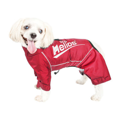 Dog Helios ® 'Hurricanine' Waterproof And Reflective Full Body Coat Jacket W/ Heat Technology