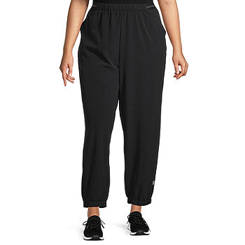 Sports Illustrated Womens Stretch Fabric Moisture Wicking Plus Jogger Pant  - JCPenney
