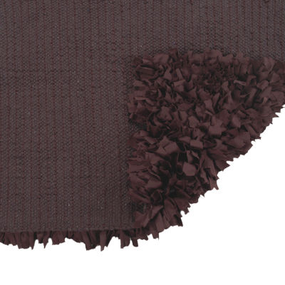 Home Weavers Inc Bella Premium Jersey Shaggy Bath Rug