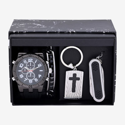 Mens 4-pc. Watch Boxed Set Mac8099jc