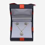 1 CT. T.W. Genuine White Diamond 10K Gold 2-pc. Jewelry Set