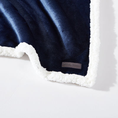 Eddie Bauer Solid Ultra Soft Plush Blanket