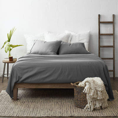 Casual Comfort™ Premium Ultra Soft Checkered Microfiber Wrinkle Free Sheet Set