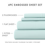 Casual Comfort™ Premium Ultra Soft Chevron Microfiber Wrinkle Free Sheet Set
