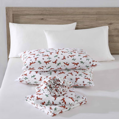 Eddie Bauer Cotton Flannel Sheet Set