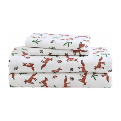 Eddie Bauer Cotton Flannel Sheet Set