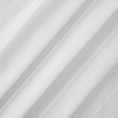 Fieldcrest Heritage Mirron Solid Grommet Top Sheer Single Curtain Panel