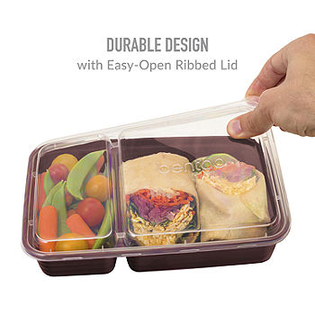 60Pack Meal Prep Food Storage Containers w/ Lids Reusable Microwavable  Lunch Box