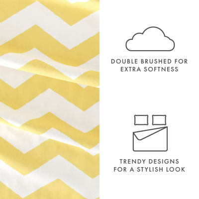 Casual Comfort™ Premium Ultra Soft Arrow Pattern Microfiber Wrinkle Free Sheet Set