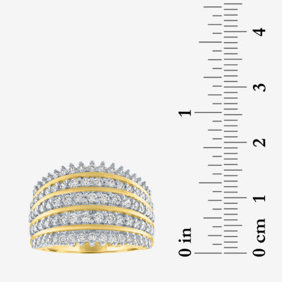 G-H / Si2-I1) CT. T.W. Lab Grown White Diamond 10K Gold Band