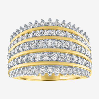 G-H / Si2-I1) CT. T.W. Lab Grown White Diamond 10K Gold Band