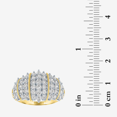 G-H / Si2-I1) / CT. T.W. Lab Grown White Diamond 10K Gold Band