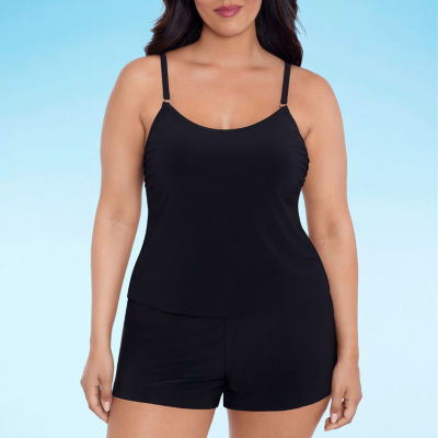 Trimshaper Womens Swim Dress