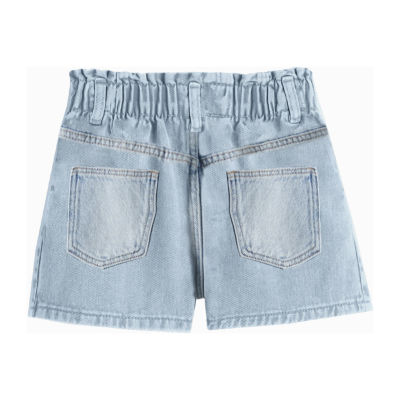 Disney Collection Little & Big Girls Stitch Denim Short