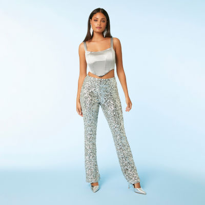 Forever 21 sequin discount joggers