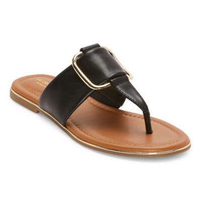 Liz Claiborne Womens Corra Flat Sandals