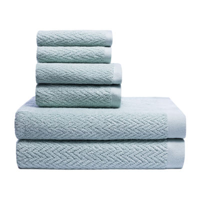 Premium Supima Cotton 6-Piece Bath Towel Set