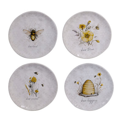 Certified International Bee Sweet 16-pc. Earthenware Dinnerware Set