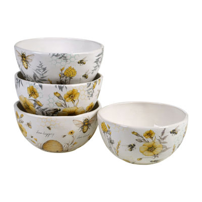 Certified International Bee Sweet 16-pc. Earthenware Dinnerware Set