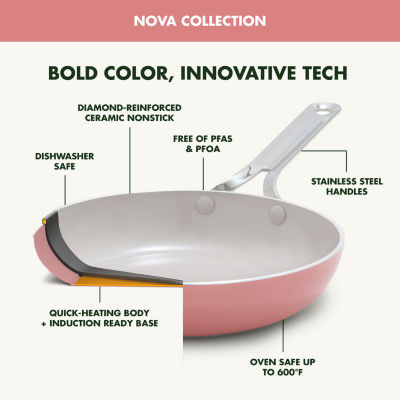 GreenPan Nova Ceramic Non-Stick 10-pc. Cookware Set