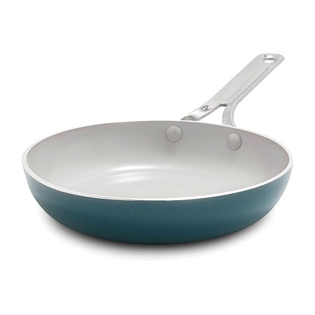 GreenPan Nova Ceramic Non-Stick 8 Frying Pan, One Size, Blue