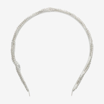 Bijoux Bar Silver Tone Headband