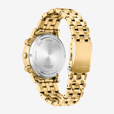 Citizen Classic Mens Gold Tone Stainless Steel Bracelet Watch