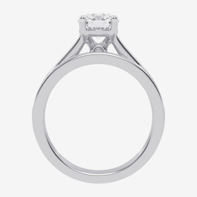 (F-G /Vs2-Si1) Womens 2 1/2 CT. T.W. Lab Grown White Diamond 10K Gold Round Side Stone Bridal Set