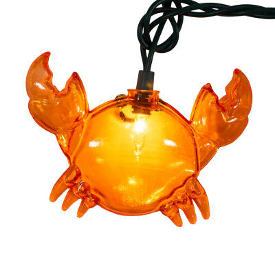 Kurt Adler 12' 10-Light Crab String Lights