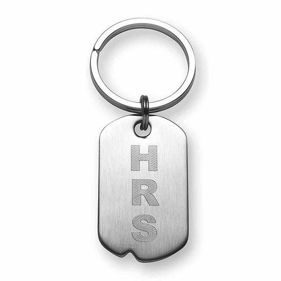 Personalized Dog Tag Key Ring