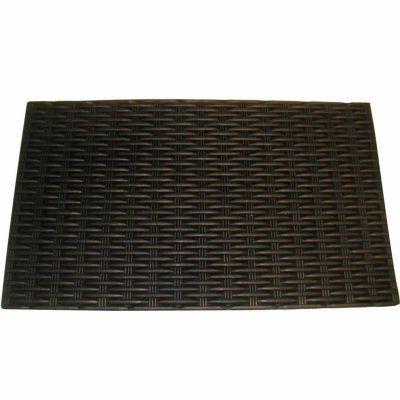 Bronze Rubber Rectangle Doormat - 18"X30"