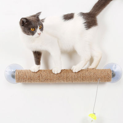 Pet Life Suction Cup Mounted Cat Scratcher