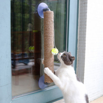 Pet Life Suction Cup Mounted Cat Scratcher