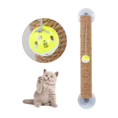 Pet Life Suction Cup Mounted Cat Scratcher